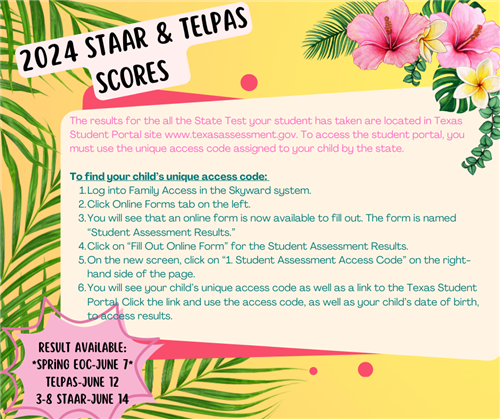 Access STAAR and TELPAS Scores